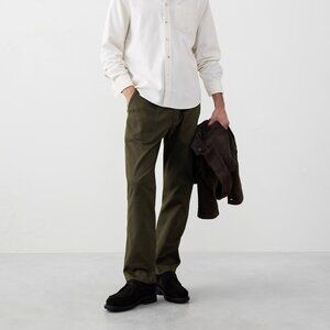 Banana Republic Slim Straight Utility Pants in Olive - 30 W / 32 L